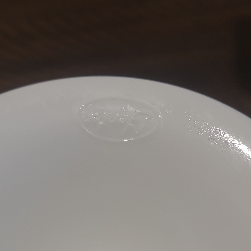 Fenton White Ruffled Edge Cake Stand - Picture 3 of 7